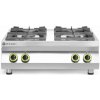 Plynový varič so 4 horákmi kuchynská linka - doska stola, HENDI, Kitchen Line, 19kW, 800x700x(H)310mm