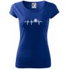 EKG basketbal Pure dámske tričko Kráľovská modrá