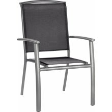 OBI Stohovateľná stolička Vigo II, čierna, 63 x 66 x 98 cm