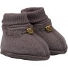 Mikk-Line CAPAČKOVÉ NÁVLEKY MIKK-LINE BABY MERINO FOOTIES - SPARROW Veľkosť: 18, Vnútorná dĺžka topánky v cm: 11