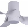 Beacon Lighting Beacon stropný ventilátor s osvetlením Nautica, biely, tichý - 213353