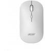 ACER bezdrátová myš Wireless Mouse AMR130,dual mode 2.4GHz + BT 5.2,4 tlačítka,1600dpi,125Hz,30 IPS,Bílá GP.MCE11.048