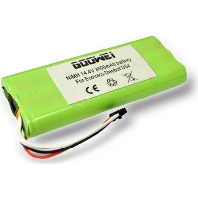 GOOWEI ENERGY Baterie Ecovacs Deebot D54, D56, D58, D59 – NiMH 3000 mAh E6679