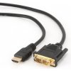 Gembird kábel HDMI na DVI M/M, prepojovací, 1,8 m CC-HDMI-DVI-6