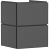 Skrinka pod umývadlo bez umývadla Hansgrohe Xilesa E 48x62x47 cm bridlicová matná šedá mat 54250760