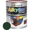 Farba na kov hrdzu i drevo DUPLI-COLOR Alkyton Ral 6005 machová zelená lesklá + 33% EXTRA 1l