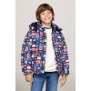 Detská bunda Tommy Hilfiger KB0KB08341.9BYH.128.176 modrá 176