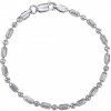 SILVEGO strieborný náramok Beads TTTB18R4
