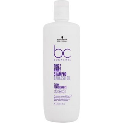 Schwarzkopf Professional BC Bonacure Frizz Away Shampoo 1000 ml šampón na nepoddajné a kučeravé vlasy pre ženy