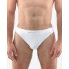 GINA Pánske bambusové tangá Bamboo PureLine | 52002P - biela, L/XL