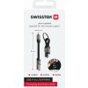 Magnetický kábel Swissten Keychain USB-A - Lightning 9,7 cm