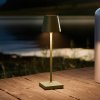 Sigor LED stolná lampa na akumulátor Nuindie pocket, jedľovo zelená, IP54, - 4543901