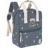 Detský batoh Lässig Mini Square Backpack Happy Prints midnight blue (4066239122162)