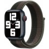 Remienok Cloth Wristband čierno-sivý pre Apple Watch
