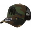 Detská šiltovka New Era, KIDS CLEAN 9FORTY EF TRUCKER NEYYAN khaki,tmavo zelená,čierna YOUTH