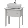 Duravit Luv skrinka 63.8x45x74.3 cm kúpeľňová skrinka pod úmývadlo stojaca biela LU956003939
