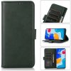 Peňaženkové puzdro Cow Texture na Xiaomi Redmi Note 13 Pro+ - Zelená
