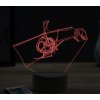 Beling 3D lampa,Agro helicopter, 16 farebná ULA6