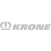 KRONE 45 cm biela nálepka na náves tir sklápač YESS-Nálepky