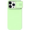 Kryt NILLKIN CamShield pre Apple iPhone 15 Pro Max - Kryt fotoaparátu - Silikónový - Zelený