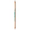 NYX Professional Makeup Wonder Pencil obojstranná ceruzka na oči 01 Light 2x0,7 g