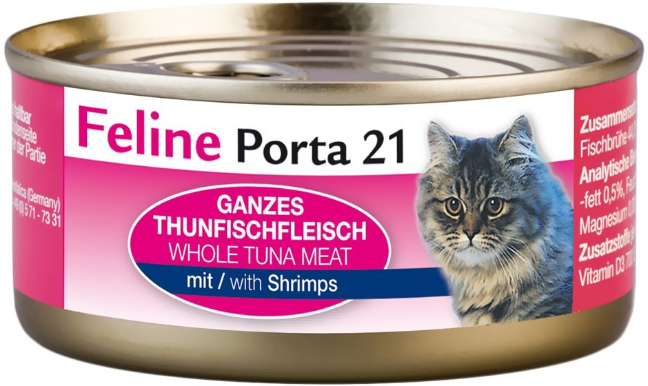Feline Porta 21 tuňák a hovädzie mäso 12 x 156 g