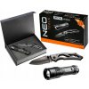ProfiGaráž Darčeková sada skladací nôž a baterka 63-032 NEO