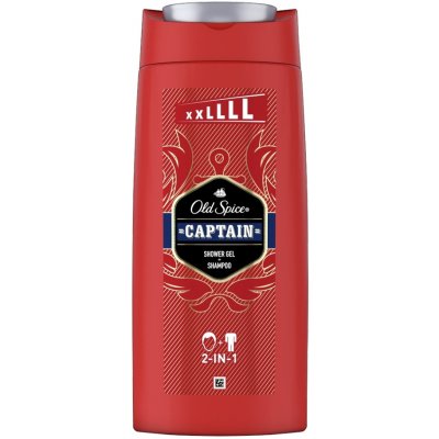 OLD SPICE Captain Sprchový gél a šampón pre mužov XXL 675 ml