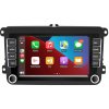 Podofo A3049 (2 Din Rádio pre Volkswagen Passat B6, Passat B7, Jetta, Passat Variant, Passat CC, Touran, Golf V, Golf VI, Golf variant, Tiguan, Sharan, Caddy, Polo, Eos, Scirocco, Amarok)