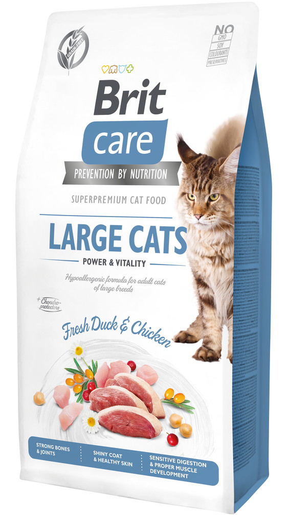 Brit Care Cat Grain-Free Large cats Power & Vitality 7 kg