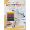 Royal & Langnickel Maľovanie podľa čísel Pastelkami Ľadový medveď Color Pencil By Number