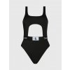 Calvin Klein CUT OUT ONE PIECE Dámske plavky XL KW0KW02357BEH
