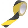 Euro Tape podlahová označovacia páska žlto-čierna 48 mm × 33 m – výstražná podlahová páska