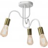 Luminex Prisadený luster DOW 3xE27/60W/230V biela/zlatá LU7996 + záruka 3 roky zadarmo + záruka 3 roky zadarmo