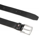 Tommy Hilfiger pánsky opasok New Denton Belt Leather Black