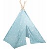 EDDY TOYS Detský stan teepee 120x120x150cm modrá