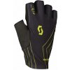 SCOTT Cyklistické rukavice krátkoprsté - RC TEAM LF 2022 - čierna/žltá L