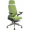 OFFICE PRO s.r.o. Kancelárska stolička Karme MESH, s podhlavníkom, zelená melírovaná