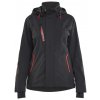 Blåkläder AB 4403 Dámská funkční bunda Cerná/cervená