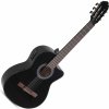 Gewa Student 4/4 elektroakustická klasická gitara Black