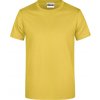 James & Nicholson tričko JN 797 krátký rukáv pánské COT02079720001-yellow