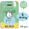 Muumi Baby Pants 5 Maxi+ 10-15 kg (54 ks), nohavičkové eko plienky