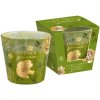 BARTEK Floral Garden Luminous green, vonná sviečka 115 g, Akcia