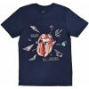 The Rolling Stones tričko Hackney Diamonds Explosion Modrá M