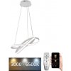 NEDES LED Stmievateľný luster na lanku LED/70W/230V 3000-6500K biela + diaľkové ovládanie ND4055 + záruka 3 roky zadarmo + záruka 3 roky zadarmo
