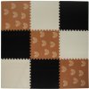 VEĽKÉ PENOVÉ PUZZLE PENOVÁ PODLOŽKA 180x180 9 KS
