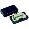DATACOM Spojovací BOX UTP Cat5e (2* zárez. pole), 4230