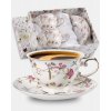 ADH Porcelánová súprava 2 šálok 220ml s podšálkami Donna