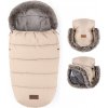 Petite & Mars Set zimný fusak Comfy 4 v 1 + rukavice na kočík Furry Rose Petal