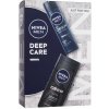 Nivea Men Nivea MEN Deep sprchový gél 250 ml + Nivea MEN Deep Maxx antiperspirant v spreji 150 ml kozmetická sada